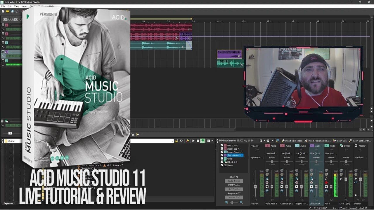 Trying Out MAGIX Acid Music Studio 11 | Live Stream Session — video thumbnail