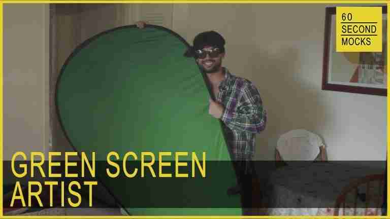 Read more about the article Green Screen Artist: Man Lives Inside His Own Effects | 60 Second Mocks (2018)