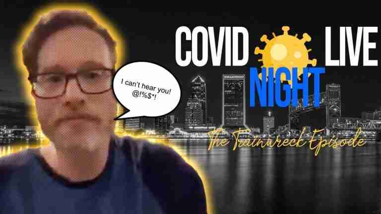 Read more about the article COVID Night Live: The Trainwreck Episode – EP 2 | Late Night Live Stream Show
