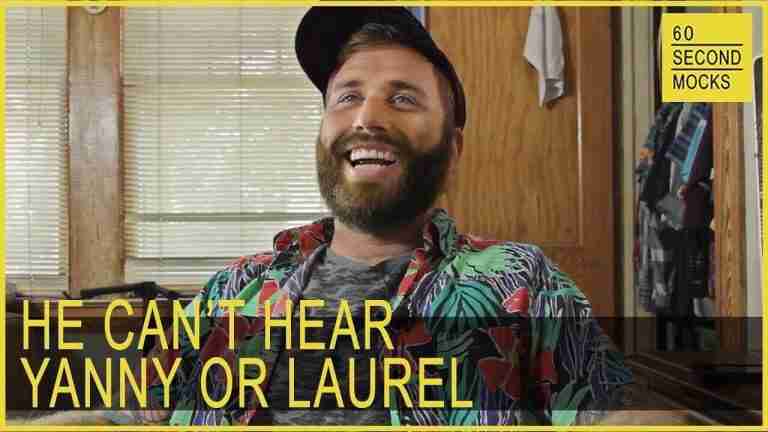 Read more about the article He Can’t Hear Yanny or Laurel… Only a Conspiracy | 60 Second Mocks (2018)