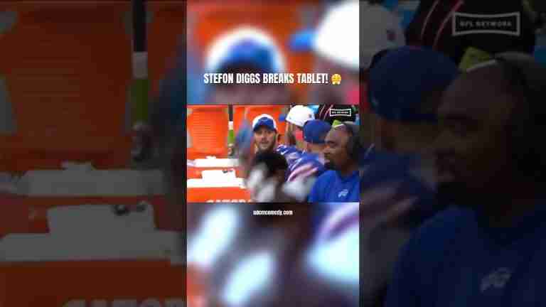 Read more about the article Stefon Diggs breaks tablet📵